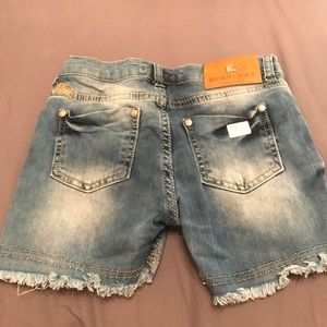 Girl's Burberry London Jean shorts