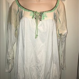 Free People long sleeved blouse.