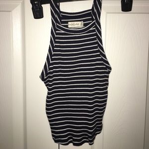 Abercrombie & Fitch striped halter top