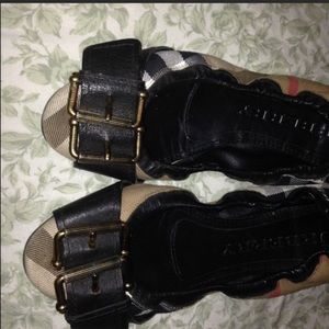 Authentic Burberry flats