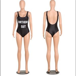 Birthday Suit One Piece