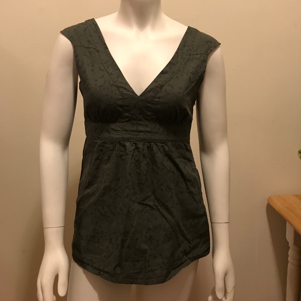 Volcolm Cap Sleeve Deep Vee