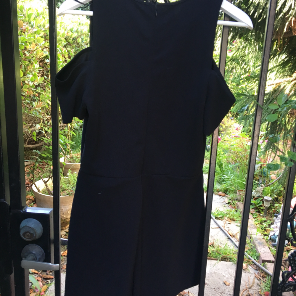 Zara Short Cold Shoulder Romper in Size L