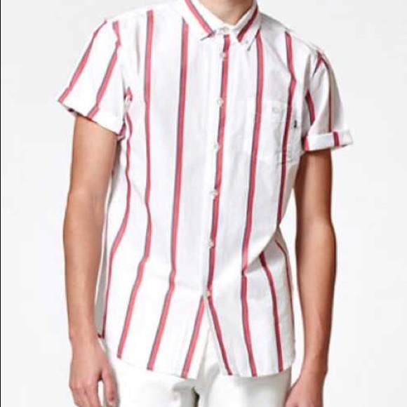 Obey Other - Men's Striped Obey Shirt.