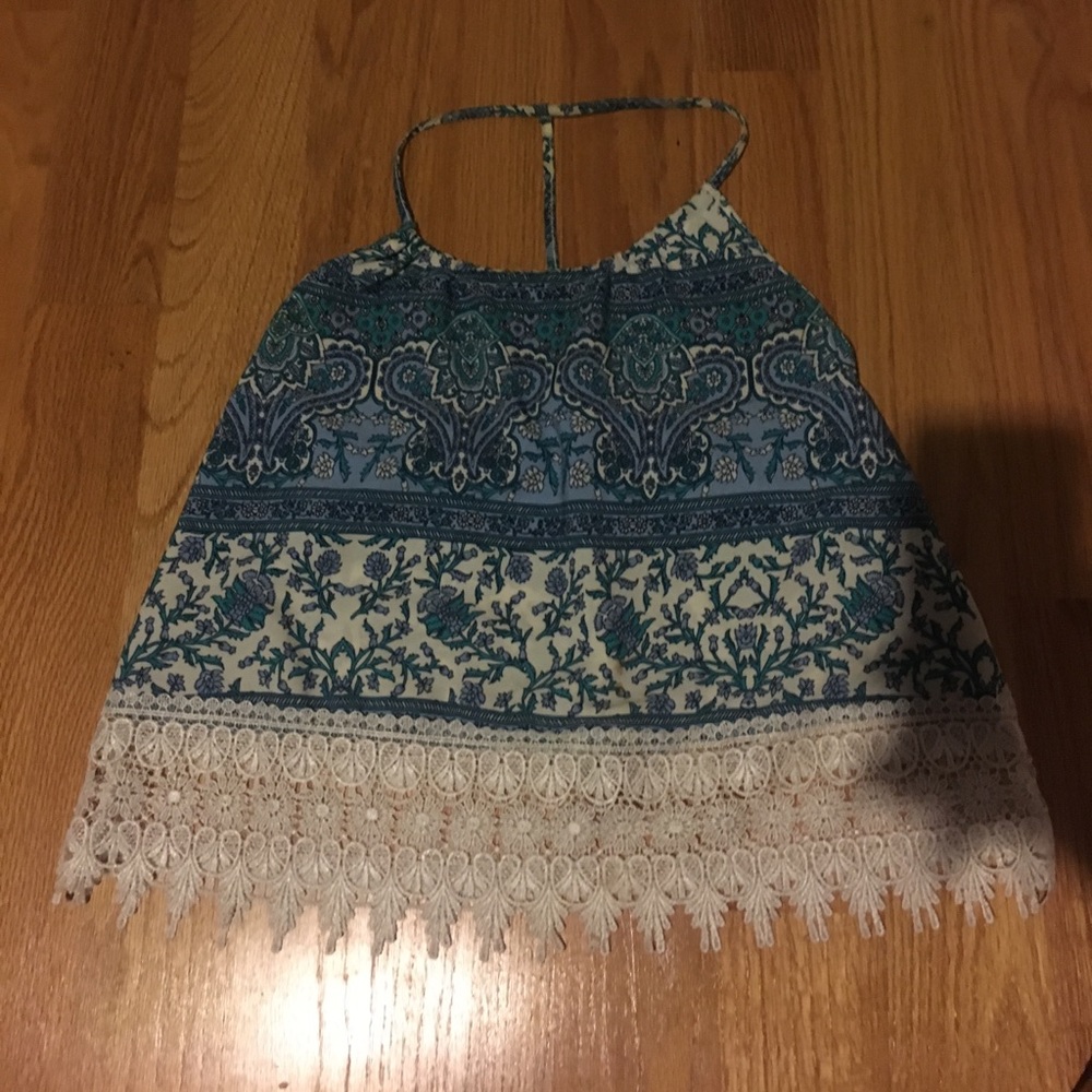 crotchet trim tank