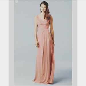 Watters Bridesmaid Dress - 788 - Peach
