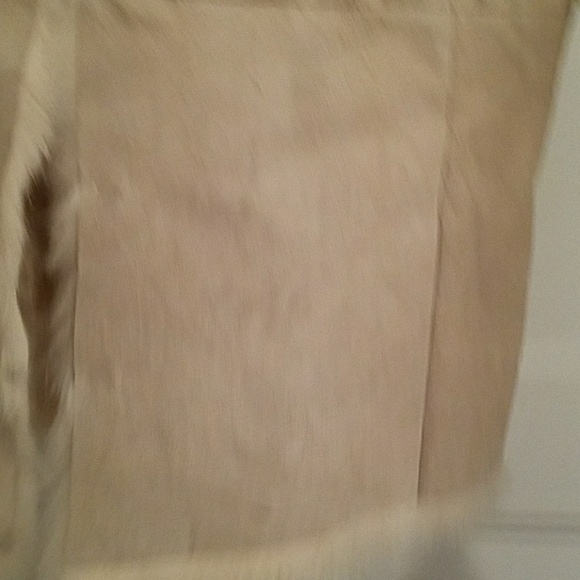 BEBE Cropped Cream Jacket - Picture 3 of 7