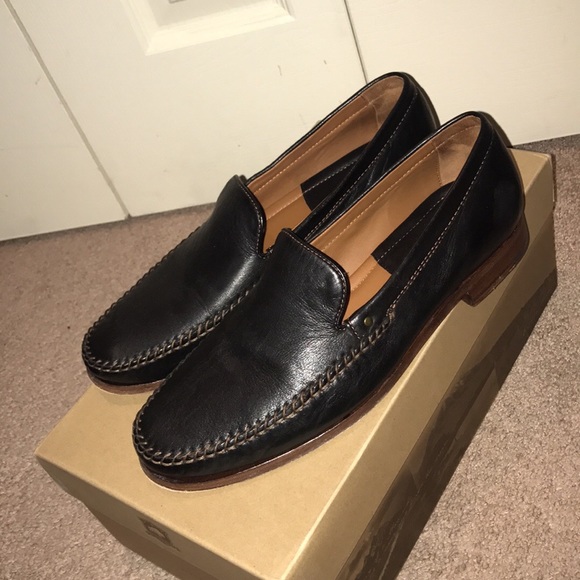 Genuine lamb skin Trask Men\'s dress shoe size 10 main image 5