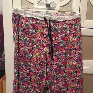 Pajama bottom capris