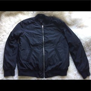 Black Bomber Jacket