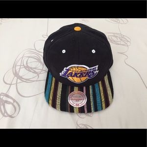 Lakers SnapBack Hat With Tribal Print