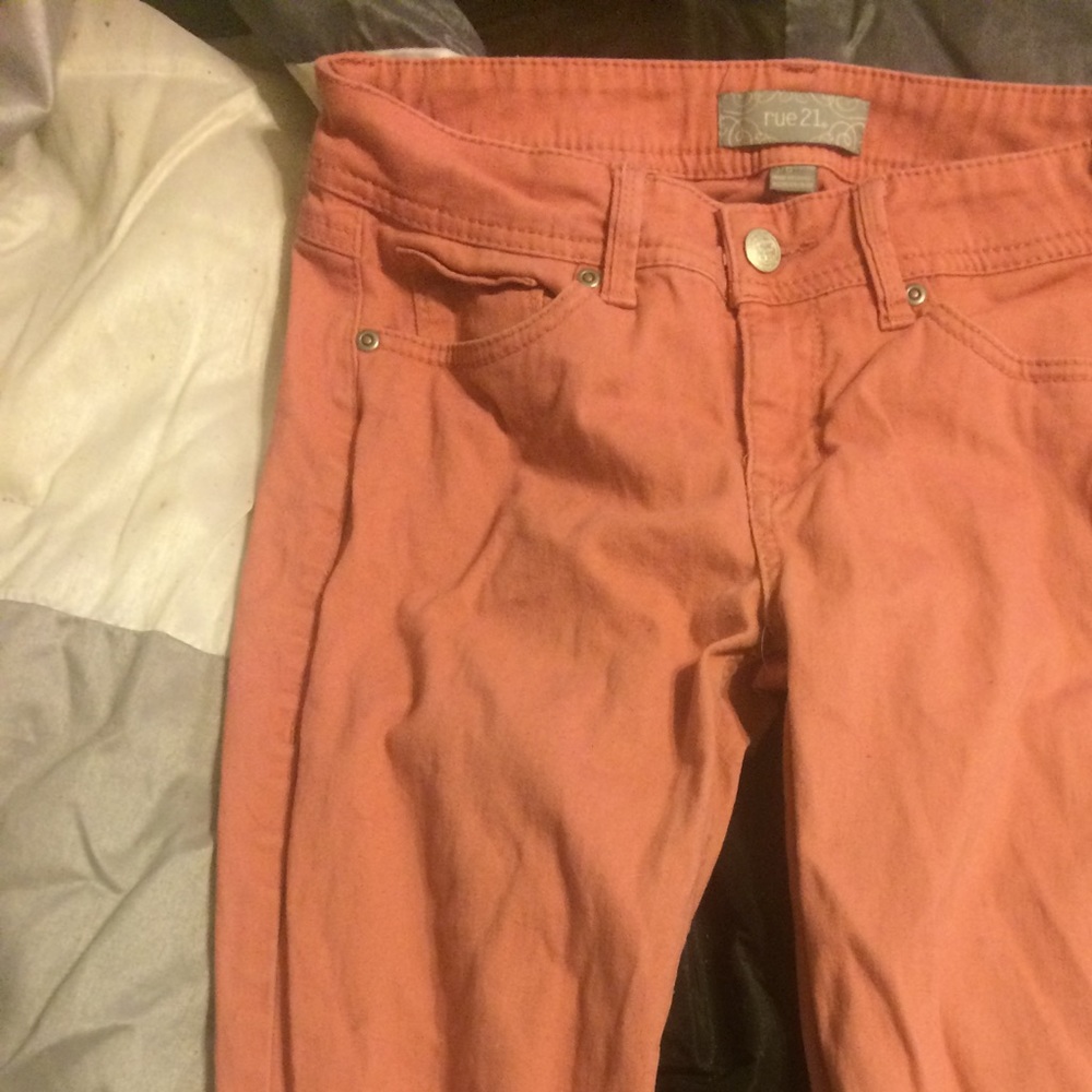 Pink/Salmon Jeans