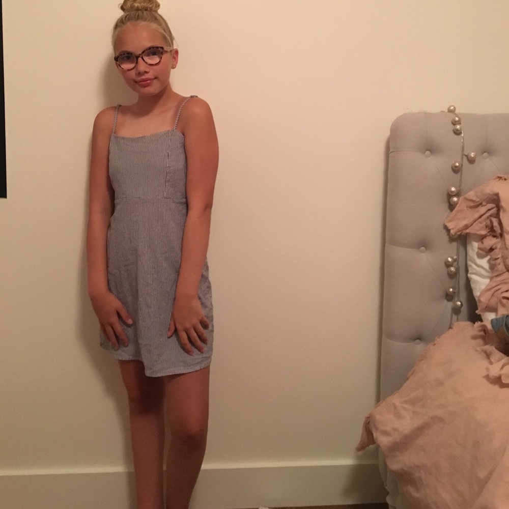 striped dress- Brandy Melville