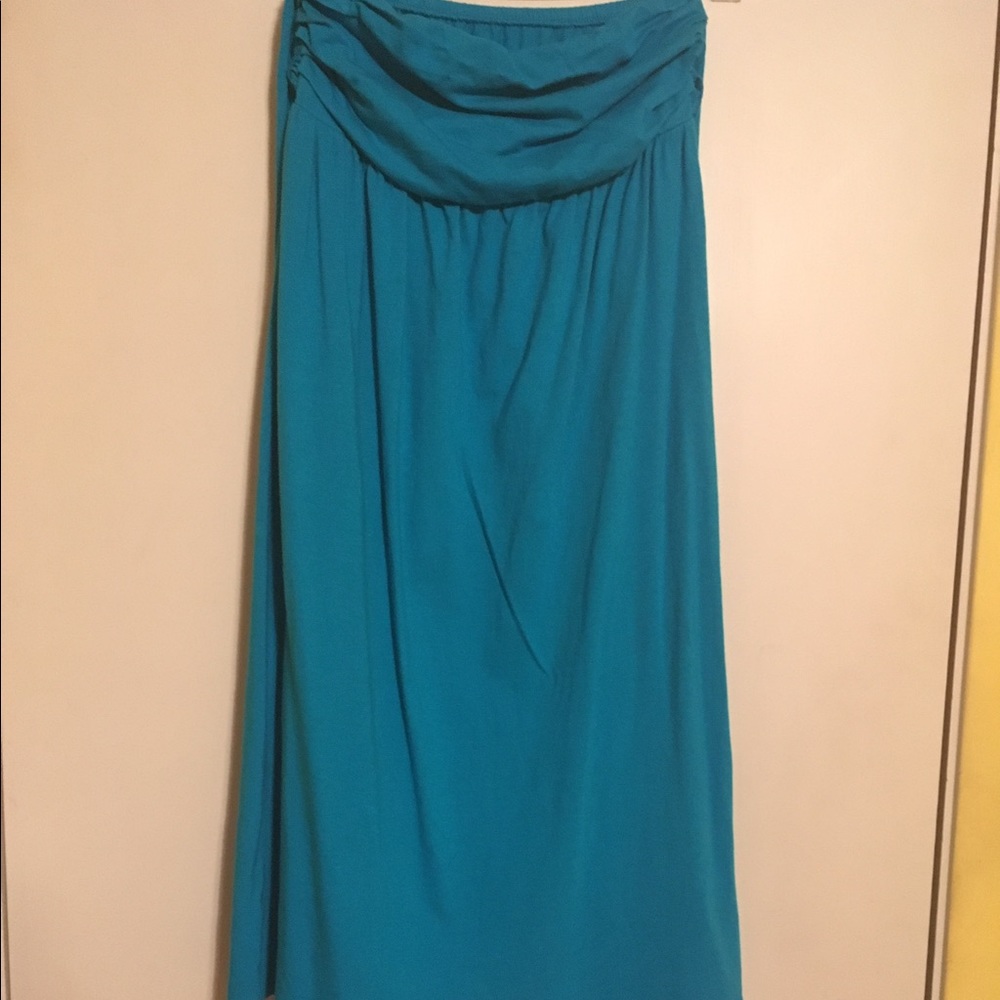Strapless summer dress