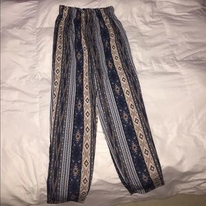 Tribal print pants