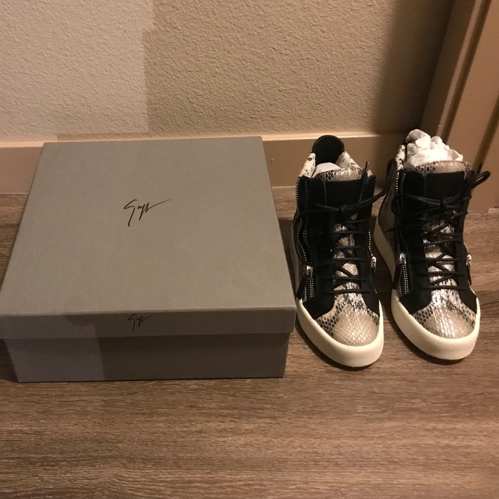 Snake Skin Giuseppe Zanotti Sneakers