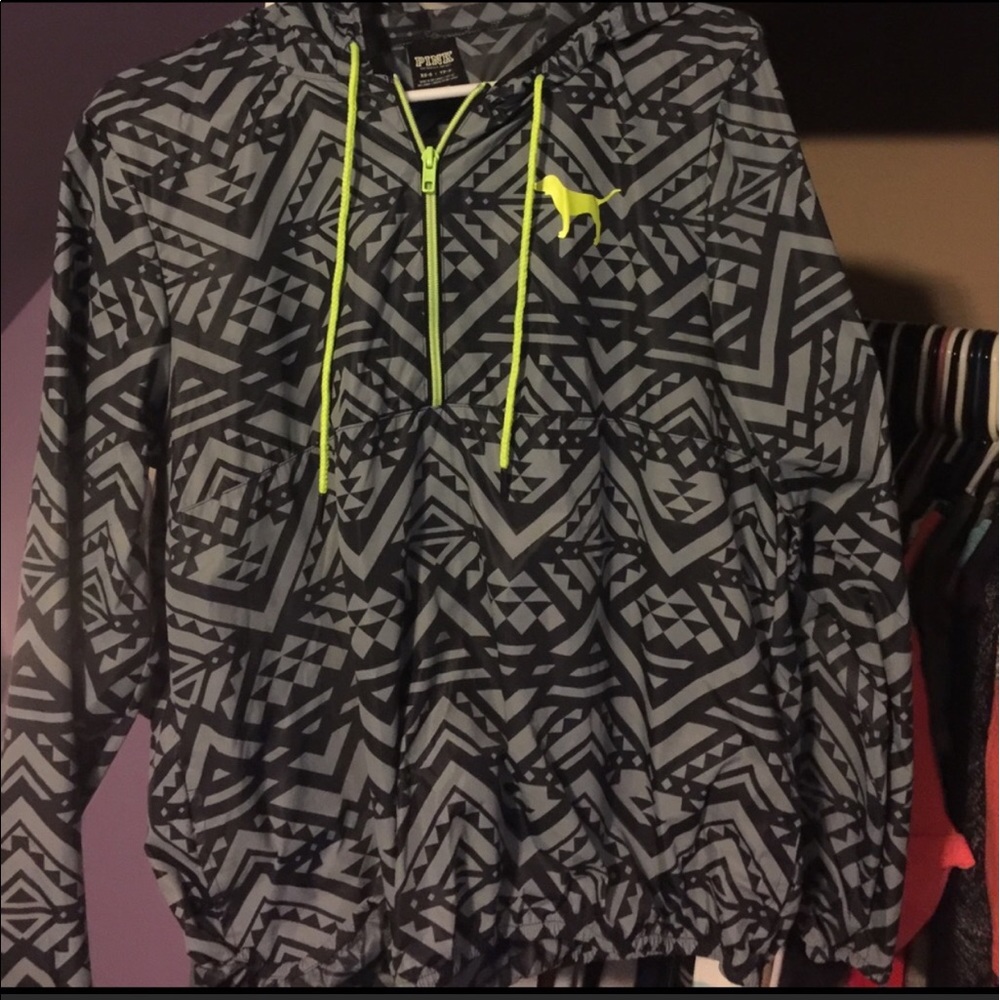 Vs pink rain jacket