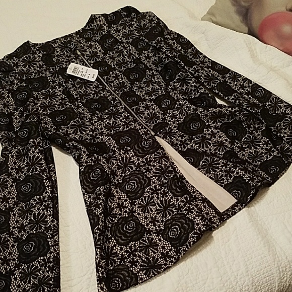 Black Lace Top - Picture 2 of 3