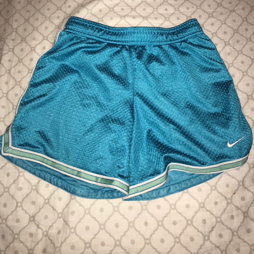 Nike teal shorts