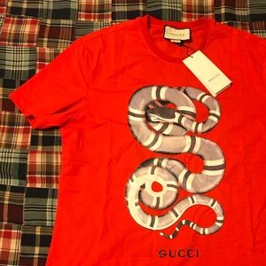 Gucci snake tshirt