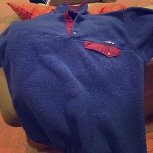 Authentic Patagonia - Blue and Maroon