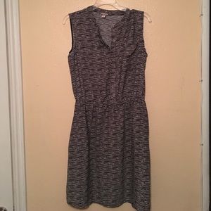 Black and white dress