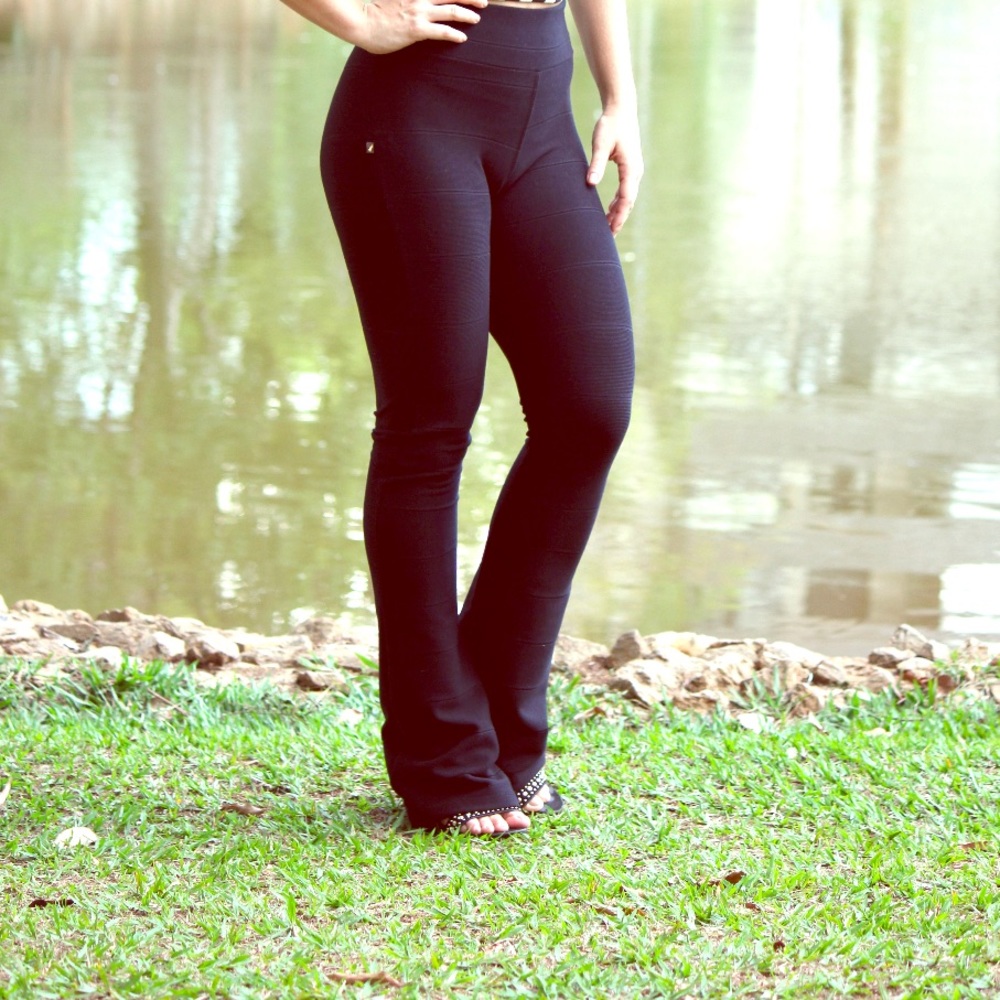 Black Bandage High Waist