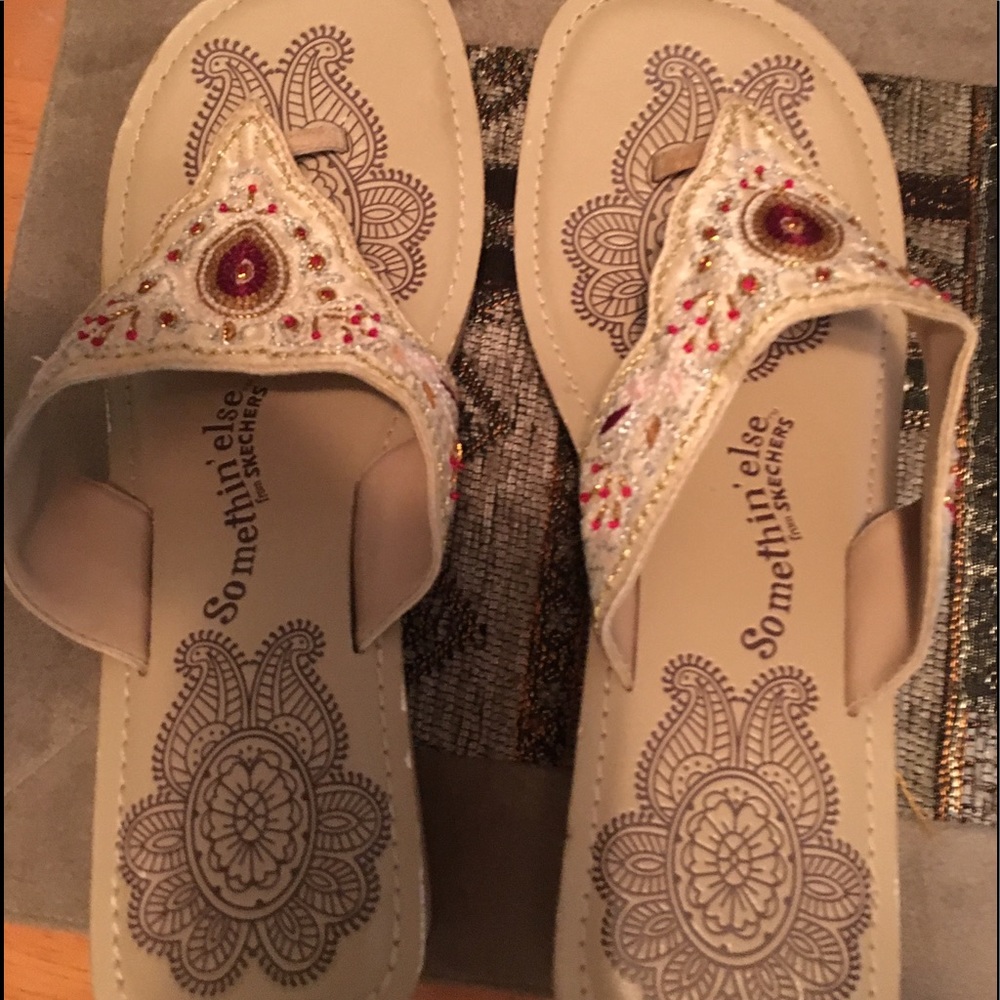 Skechers something else cute wedge sandals !