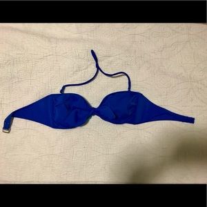 Victoria's Secret royal blue bandeau bikini top