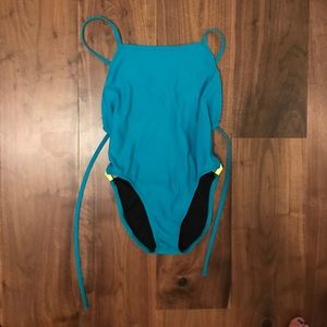jolyn tie back onesie