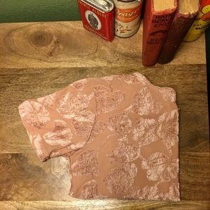 Vintage Mesh/Velvet Top