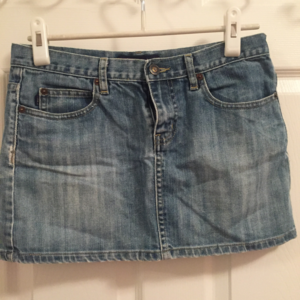 Earl Jean  - Short Jean Skirt