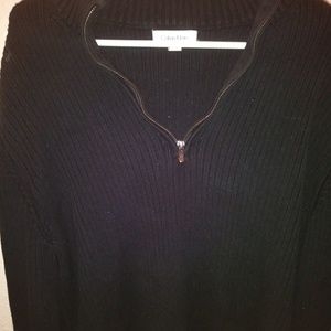 Calvin Klein zip up sweater