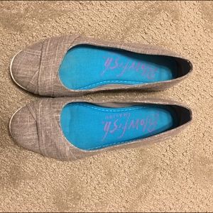 Blowfish casual grey flats