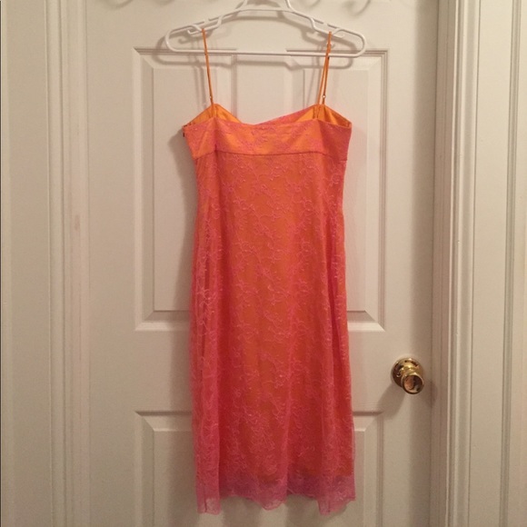 BCGB Maxarzia Orange/Pink Dress - Picture 2 of 4