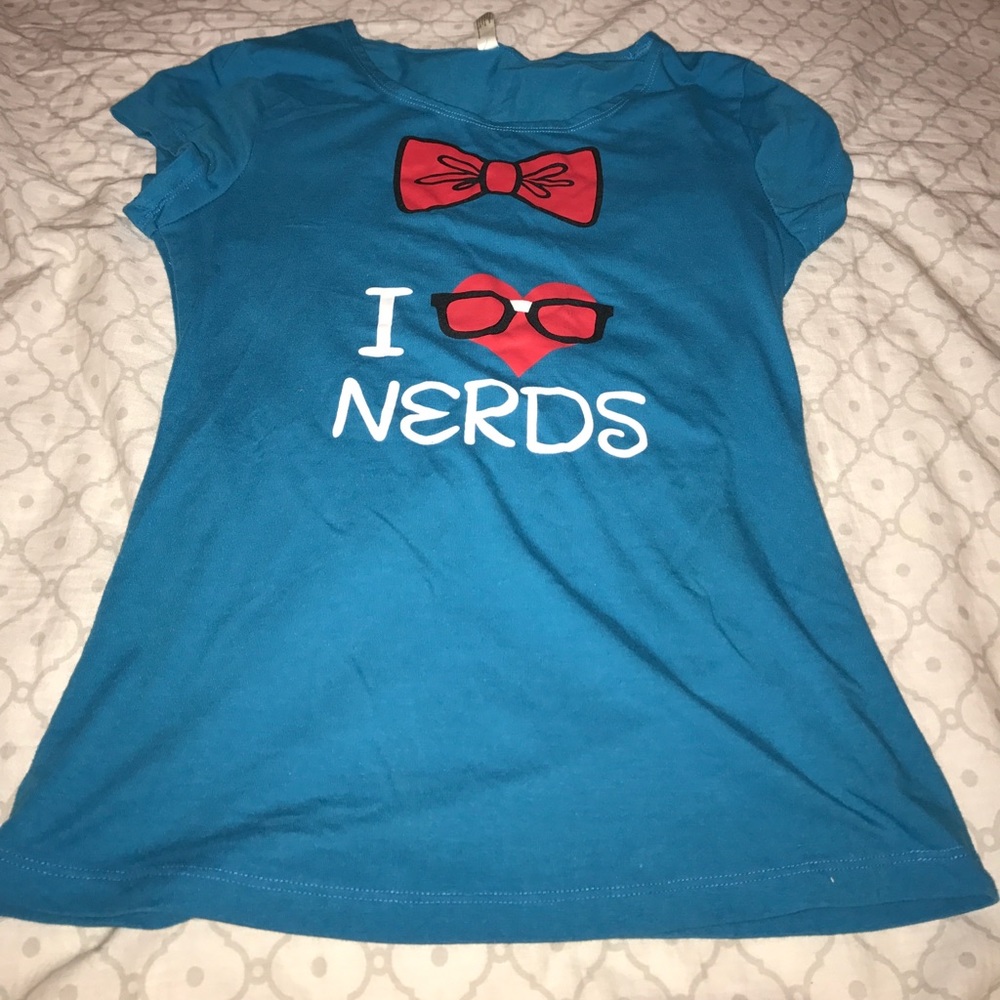 I ❤️ Nerd basic t-shirt
