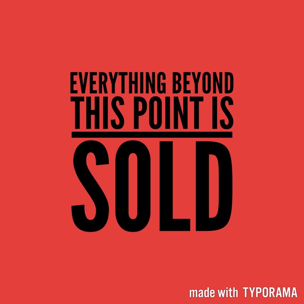 🚫 SOLD 🚫