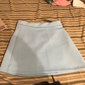 NWT forever21 blue skirt