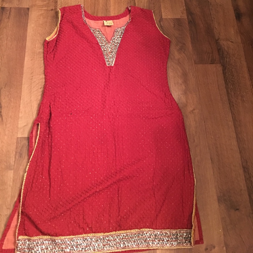 Indian/bohemian/ethnic embellished tunic!