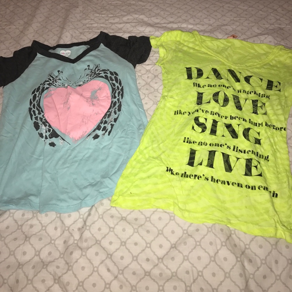 2 t-shirts