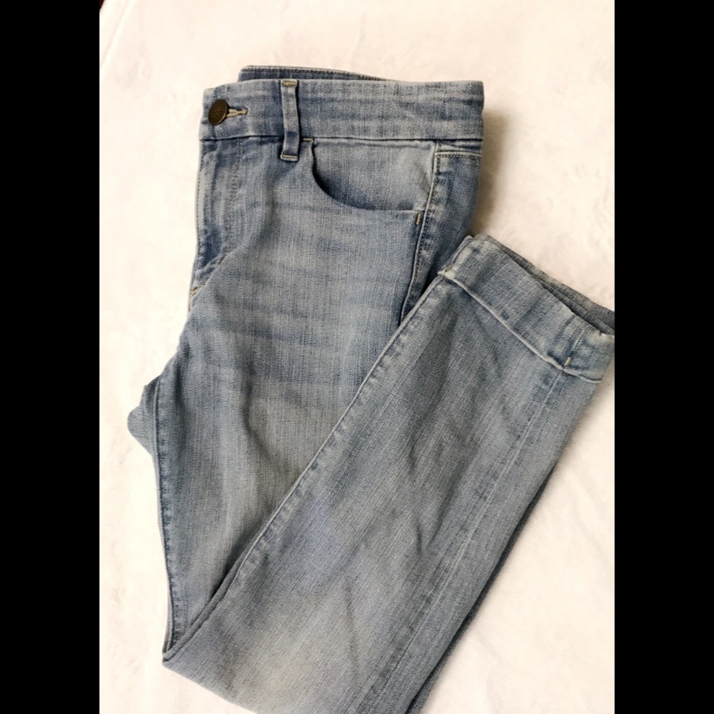 LOFT Modern Skinny Cuffed Ankle