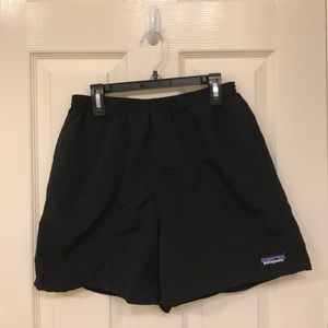 Patagonia Men's Baggies Shorts 5 Inch Inseam Black