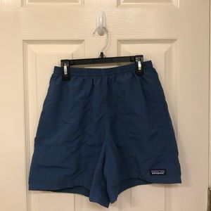 Patagonia Men's Baggies Shorts 5 Inch Inseam Navy
