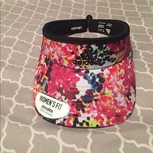 Colorful adidas sun visor!