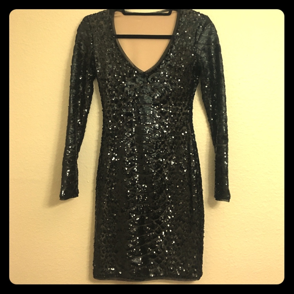 BCBGMaxAzria Sabryna cocktail dress