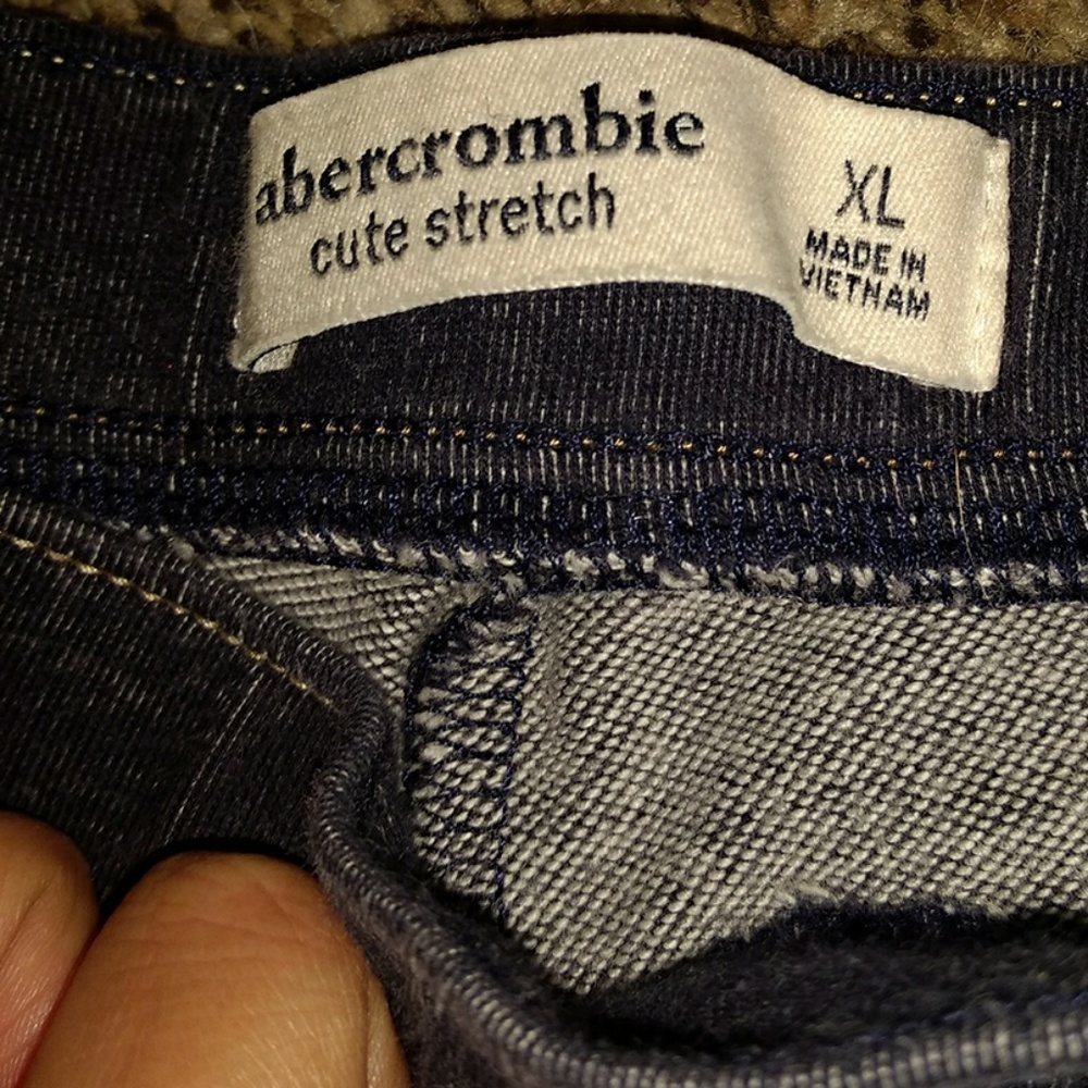 ABERCROMBIE Kids Gray Leggings XL