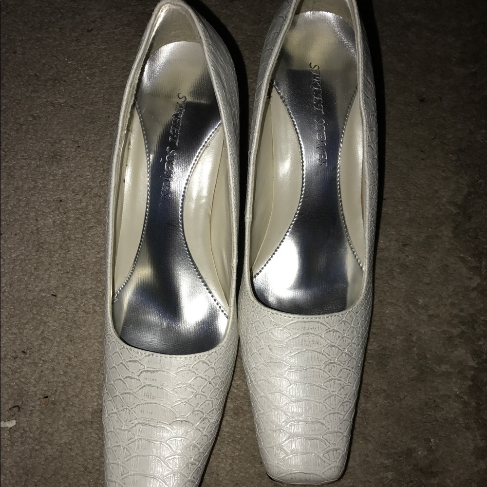 Snake-Skin Heels