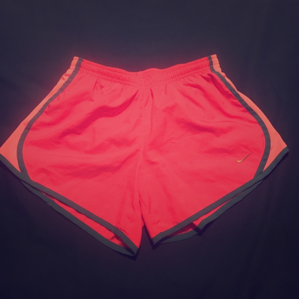 Pink Nike shorts