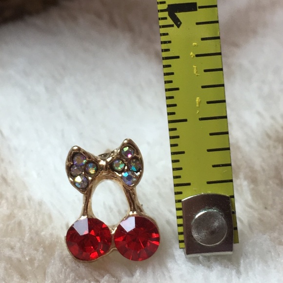 1-HOUR SALE Cherry 🍒 Earrings - Picture 7 of 7