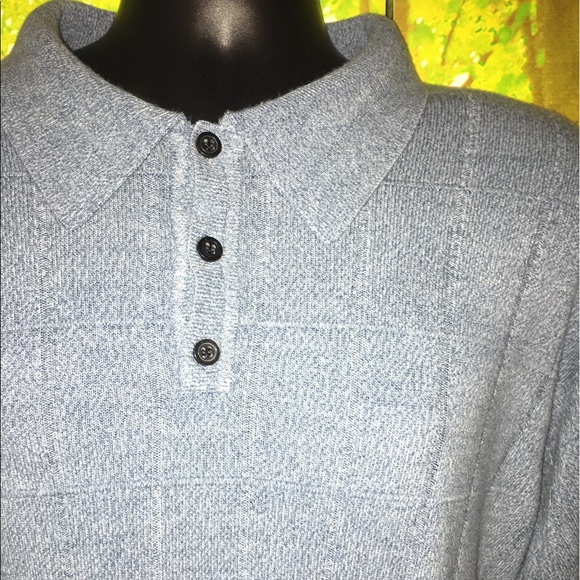 Men's XXL Dockers Polo Sweater - Picture 3 of 4